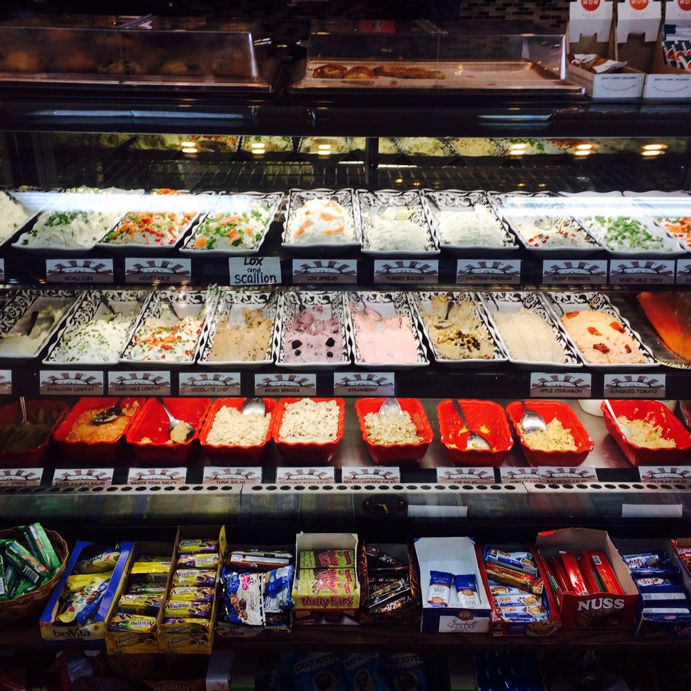 The spread & cold salad case The spread & cold salad case