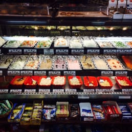 The spread & cold salad case The spread & cold salad case