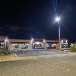 Suisun Seafood Center - Outside view at night