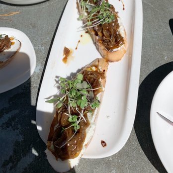 Bravas Bar de Tapas - Goat Cheese Toast - Spanish Near Me - Healdsburg, California Bravas Bar de Tapas - Goat Cheese Toast - Spanish Near Me - Healdsburg, California