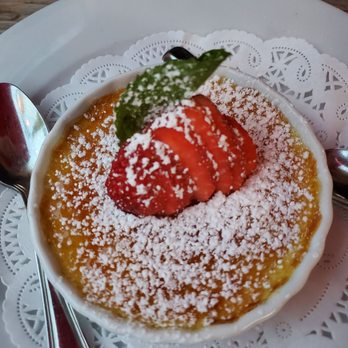 AOC East - Creme brulee dessert - Wine Bars Near Me - New York, New York AOC East - Creme brulee dessert - Wine Bars Near Me - New York, New York