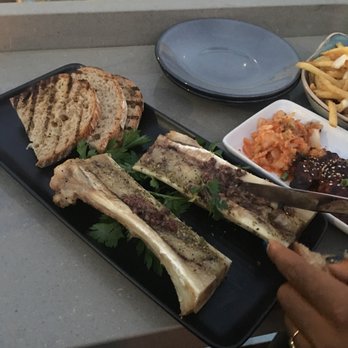 Saint & Second - Bone Marrow, Lamb Belly Korean Style - New American Near Me - Long Beach, California Saint & Second - Bone Marrow, Lamb Belly Korean Style - New American Near Me - Long Beach, California
