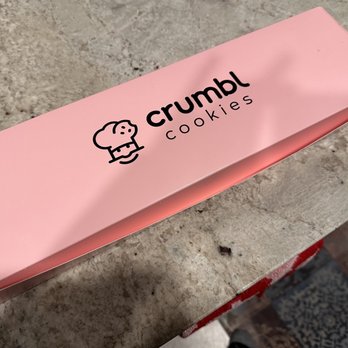 Crumbl - Cannery - This is the box that usually contains four of their cookies! - Bakeries Near Me - North Las Vegas, Nevada Crumbl - Cannery - This is the box that usually contains four of their cookies! - Bakeries Near Me - North Las Vegas, Nevada