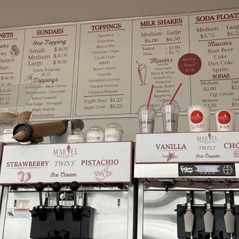 Marvel Frozen Dairy - Menu 4/2025 - Ice Cream & Frozen Yogurt Near Me - Lido Beach, New York Marvel Frozen Dairy - Menu 4/2025 - Ice Cream & Frozen Yogurt Near Me - Lido Beach, New York