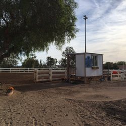 Arena and teaching booth