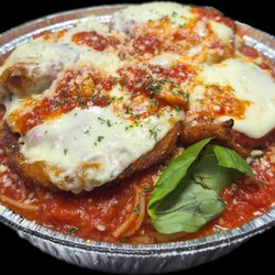 San Remo Pizza & Restaurant - Chicken parm dinner