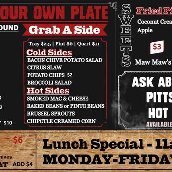 JoJack’s Smokehouse - a menu for a bbq - Barbeque Near Me - Mount Pleasant, Texas JoJack’s Smokehouse - a menu for a bbq - Barbeque Near Me - Mount Pleasant, Texas