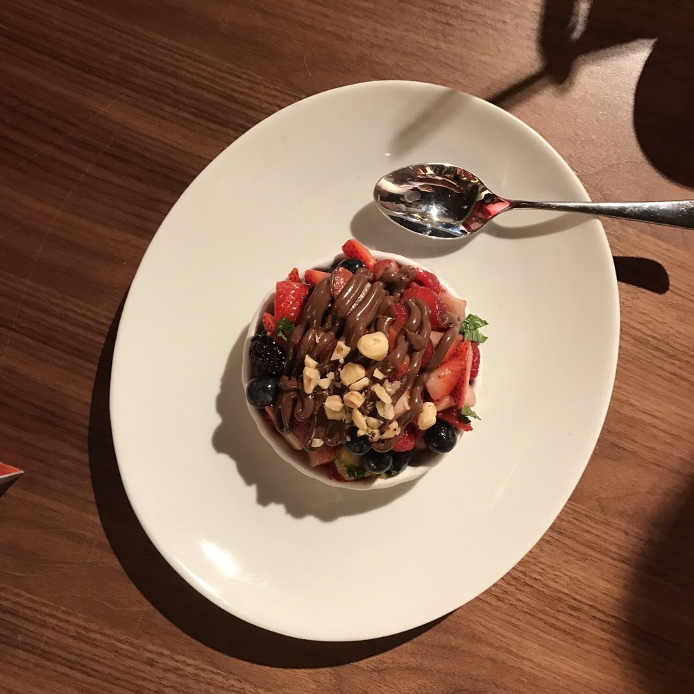 Nutella Cafe - Panna Cotta...simple and delicious! - Desserts Near Me - Chicago, Illinois