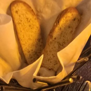 Cedro Italian Restaurant - What's left of the bread service. Delicious bread! - Italian Near Me - Newbury Park, California