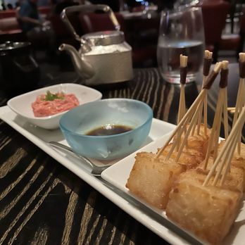 Nobu - Crispy rice with spicy tuna - Japanese Near Me - New Orleans, Louisiana Nobu - Crispy rice with spicy tuna - Japanese Near Me - New Orleans, Louisiana