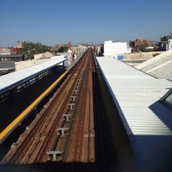 SEPTA Girard Station - View from walk way over pass looking toward Frankford