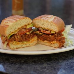 Roccab's Café & Deli - Torta de carnitas