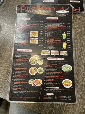 Menu photo 7 Pho Seven San Lorenzo, CA Menu photo 7 Pho Seven San Lorenzo, CA