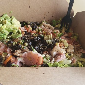 Brown Bag Deli - Salad with added avocado! - Delis Near Me - Houston, Texas