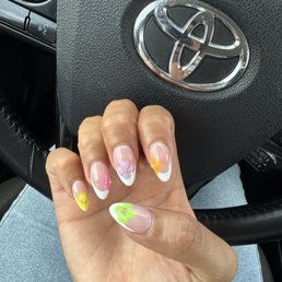 Vacation nails by Wendy