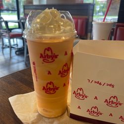 Arby's - Orange cream shake