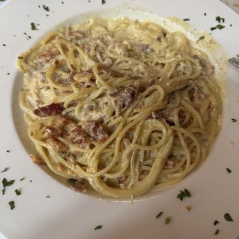 Villa Francesca - Spaghetti Carbonara - Italian Near Me - Boston, Massachusetts