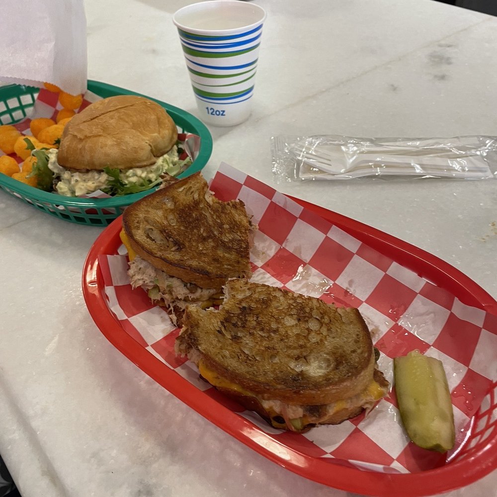 Stam’s Luncheonette - Tuna melt & an egg salad - YUM! - Ice Cream & Frozen Yogurt Near Me - Chestertown, Maryland Stam’s Luncheonette - Tuna melt & an egg salad - YUM! - Ice Cream & Frozen Yogurt Near Me - Chestertown, Maryland