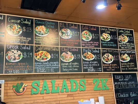 Menu photo 1 Salads 2k Santa Fe Springs, CA