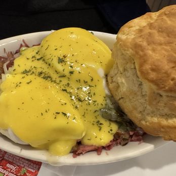 The Buttered Biscuit - Corned Beef Hash Special - New American Near Me - Bradley Beach, New Jersey