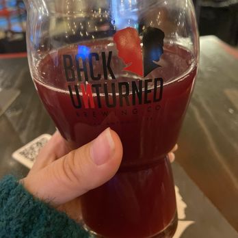 Back Unturned Brewing - Amazing blackberry lemon streusel sour - Brewpubs Near Me - San Antonio, Texas