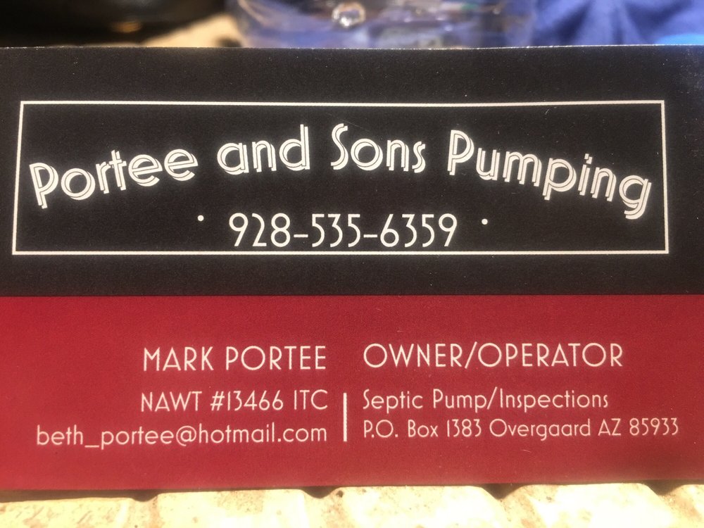 Slide of Portee and Sons Pumping