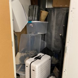 Opened our unit to find everything tossed, on the floor, empty containers.. Opened our unit to find everything tossed, on the floor, empty containers..
