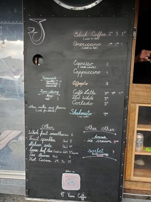 Menu photo 3 J Vein Caffé Portland, OR