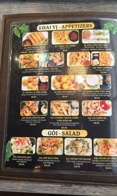 Menu photo 7 Ha Noi Corner Garden Grove, CA