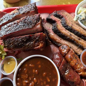 Chef J BBQ - The tray mix - Barbeque Near Me - Kansas City, Missouri