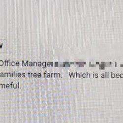 North Pole Xmas Trees - Reveiw he left on a buisness of someone we referred to get their tree there. They had the same issues we did!