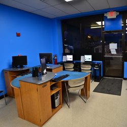 PC Warehouse Data Recovery - Computer drop-off conveniently located near the door.