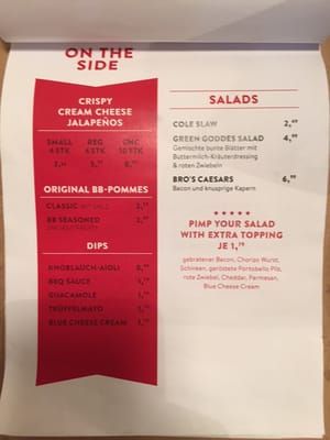 Menu photo 5 Burger Bros Vienna, 9