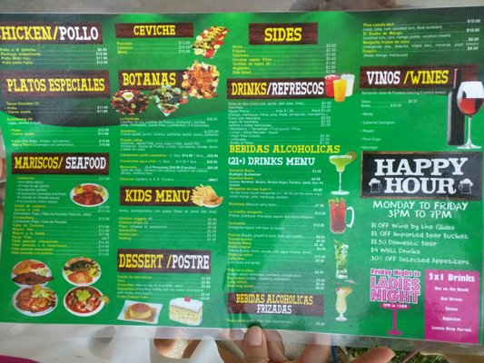 Menu photo 6 Mexican Tacos and Bar West Palm Beach, FL