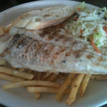 California Fish Grill - White Fish with Garlic Butter Sauce ($8) - Seafood Near Me - Brea, California