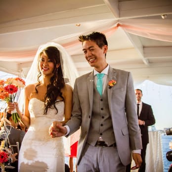 Above The Stem - bride and groom exit - Florists Near Me - Redlands, California