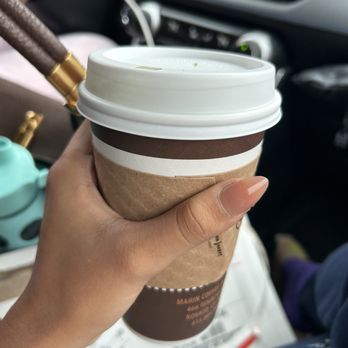 Marin Coffee Roasters - matcha w almond milk - Cafes Near Me - Novato, California