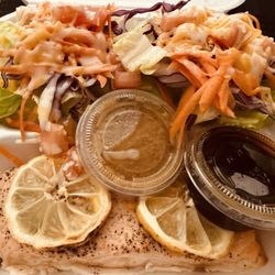 Sunshine Cafe - Baked salmon