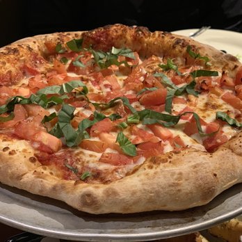 Stonefire Grill - Basil and tomato pizza - Salad Near Me - Torrance, California Stonefire Grill - Basil and tomato pizza - Salad Near Me - Torrance, California