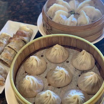88 Bao Bao - Top: Pork & shrimp steamed dumpling ($9.95) Bottom: Pork xiaolong bao ($8.95) Left: Beef roll ($8.95) - Dim Sum Near Me - Dublin, California 88 Bao Bao - Top: Pork & shrimp steamed dumpling ($9.95) Bottom: Pork xiaolong bao ($8.95) Left: Beef roll ($8.95) - Dim Sum Near Me - Dublin, California