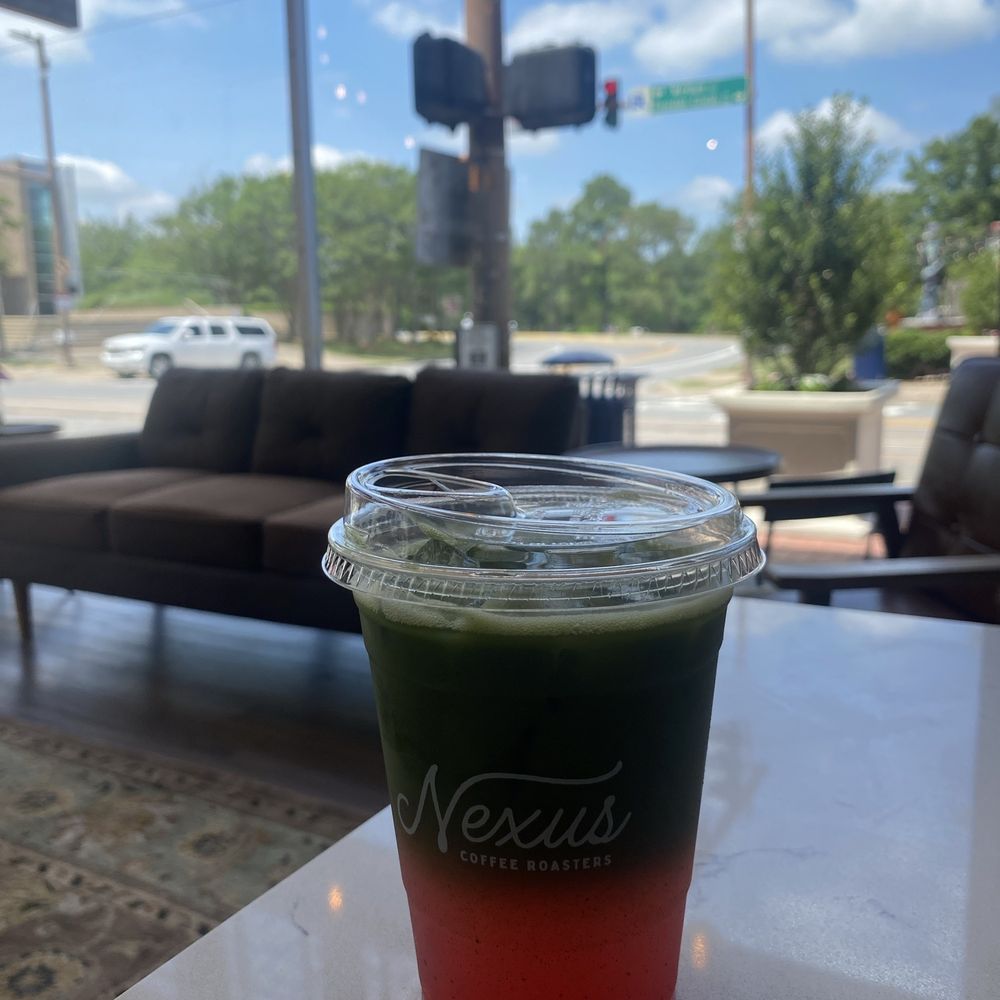 Blackberry matcha lemonade Blackberry matcha lemonade