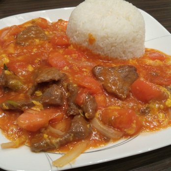 Pine House Cafe - 鮮茄牛肉飯 ($8.99) Tomato and Beef - Cafes Near Me - Toronto, Ontario