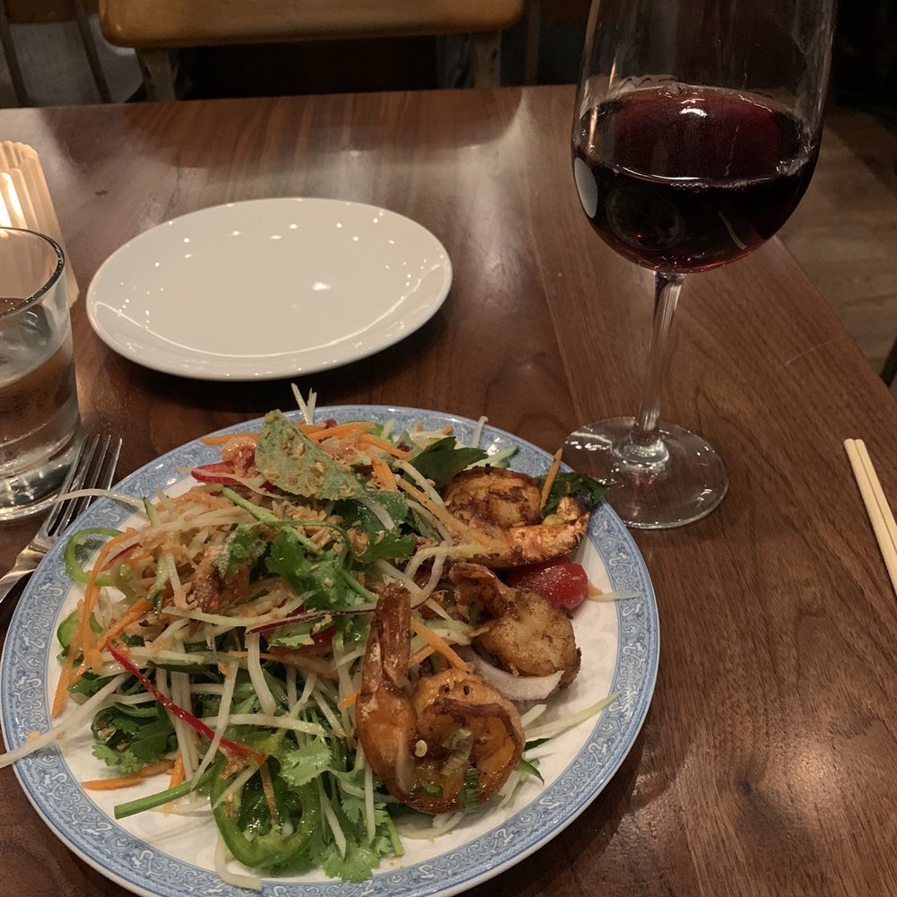 Little Sister - Papaya salad (comes with deliciously seasoned shrimp) - Vietnamese Near Me - El Segundo, California