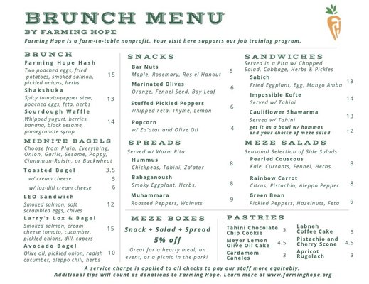Menu photo 5 Manny's San Francisco, CA