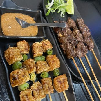Barzar Eatery - tofu satay and beef satay - Indonesian Near Me - Vacaville, California Barzar Eatery - tofu satay and beef satay - Indonesian Near Me - Vacaville, California