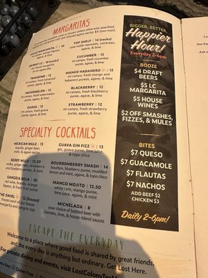 Menu photo 1 Lost Colony Highland Village, TX Menu photo 1 Lost Colony Highland Village, TX