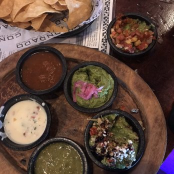 Condado Tacos - Dip Trio + Salsa - Tex-Mex Near Me - Columbus, Ohio Condado Tacos - Dip Trio + Salsa - Tex-Mex Near Me - Columbus, Ohio