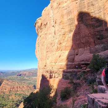 Cathedral Rock - Views at the top of the trail. - Hiking Near Me - Sedona, Arizona Cathedral Rock - Views at the top of the trail. - Hiking Near Me - Sedona, Arizona