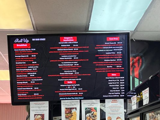 Menu photo 5 Roll Up  Colorado Springs, CO