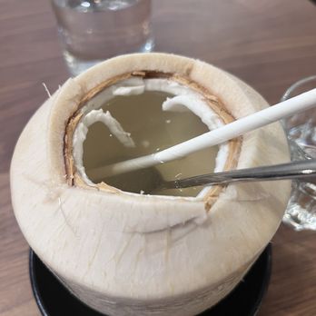 Le Soleil - Young coconut - Vietnamese Near Me - San Francisco, California